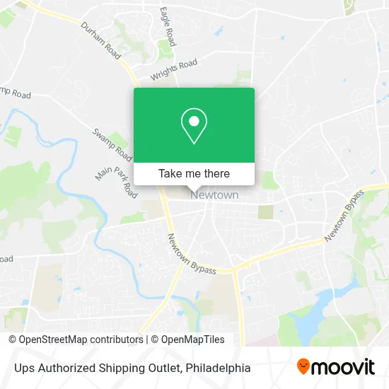 Ups Authorized Shipping Outlet map