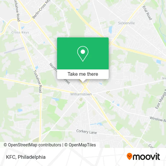 Kfc map