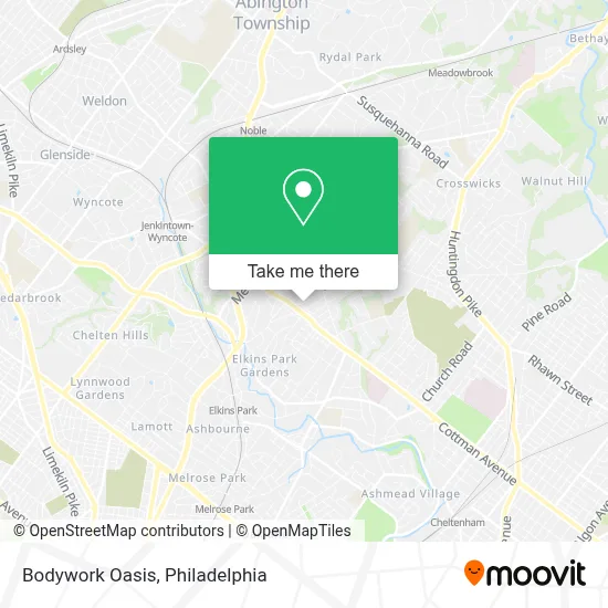 Bodywork Oasis map