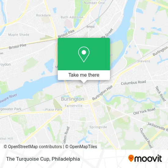 The Turquoise Cup map