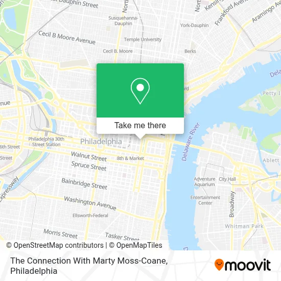 The Connection With Marty Moss-Coane map