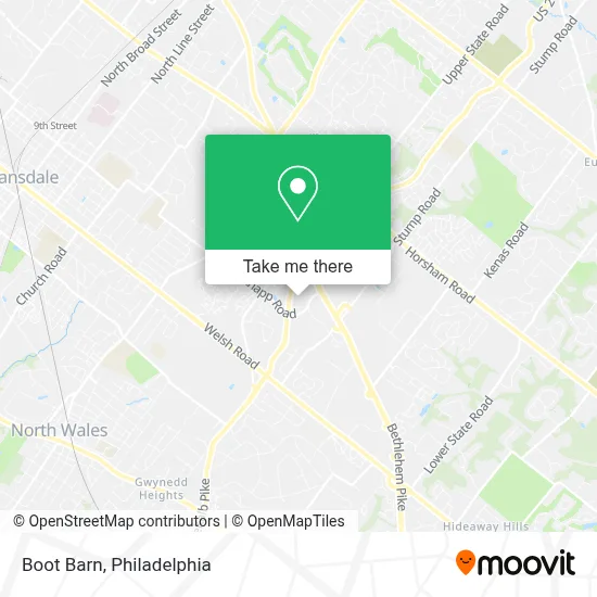 Boot Barn map