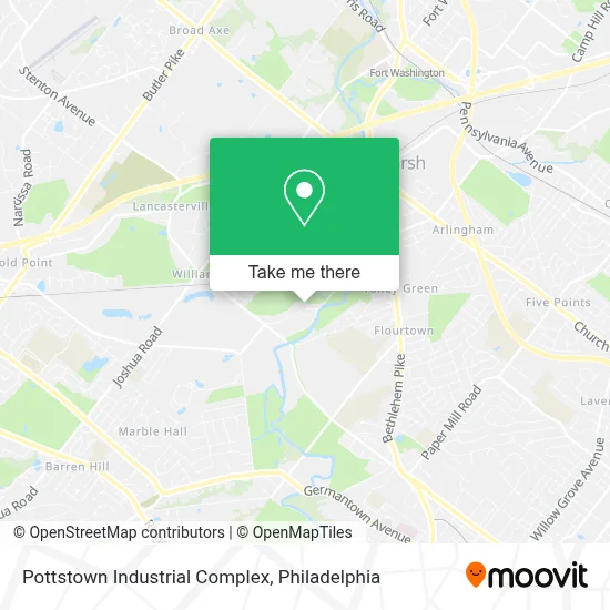 Pottstown Industrial Complex map
