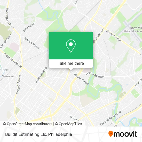 Buildit Estimating Llc map