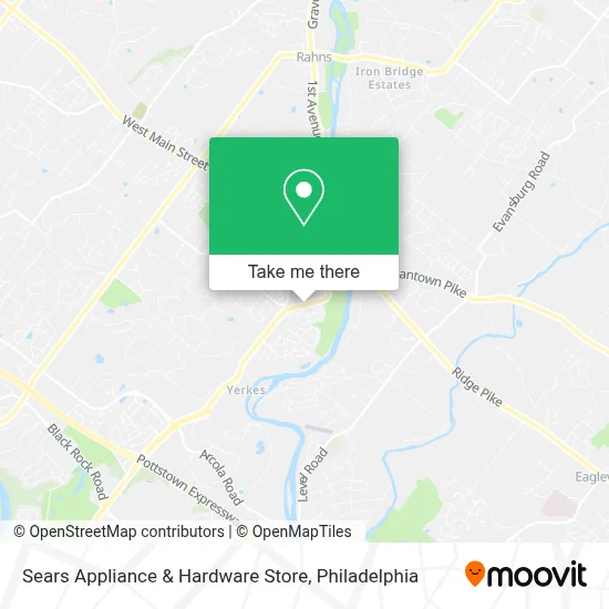 Sears Appliance & Hardware Store map
