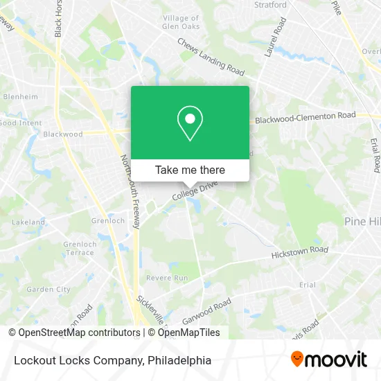 Lockout Locks Company map