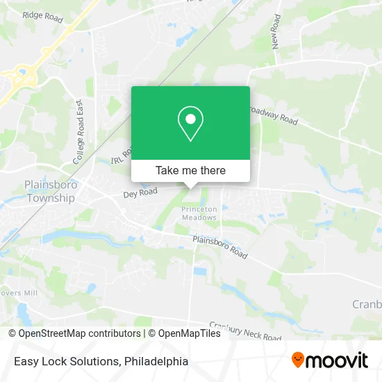 Easy Lock Solutions map