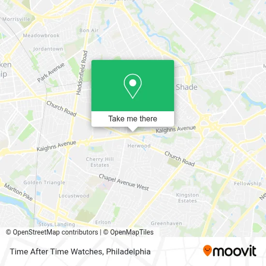 Time After Time Watches map