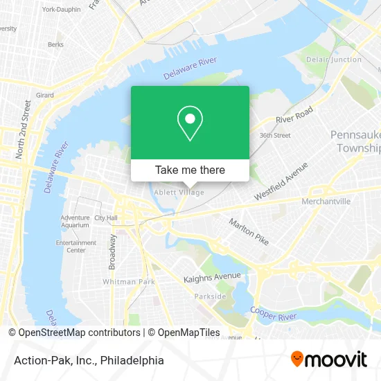 Action-Pak, Inc. map