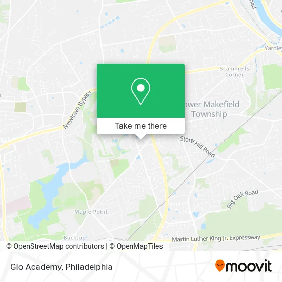 Glo Academy map
