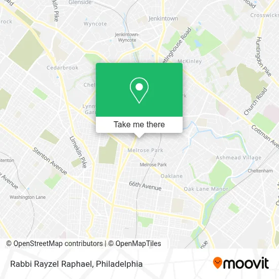 Rabbi Rayzel Raphael map