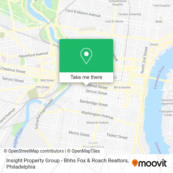 Insight Property Group - Bhhs Fox & Roach Realtors map