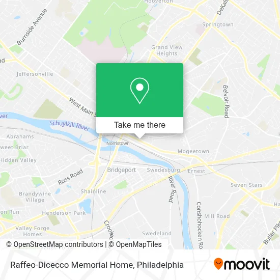 Raffeo-Dicecco Memorial Home map