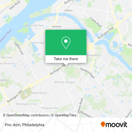 Pnc Atm map