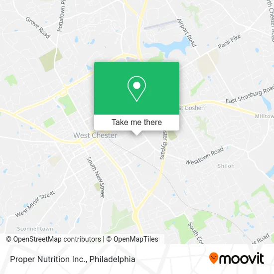 Proper Nutrition Inc. map