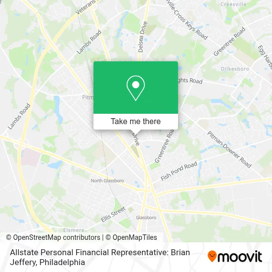 Allstate Personal Financial Representative: Brian Jeffery map