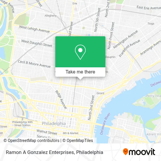 Ramon A Gonzalez Enterprises map