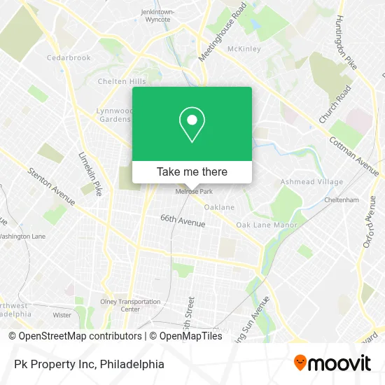Pk Property Inc map