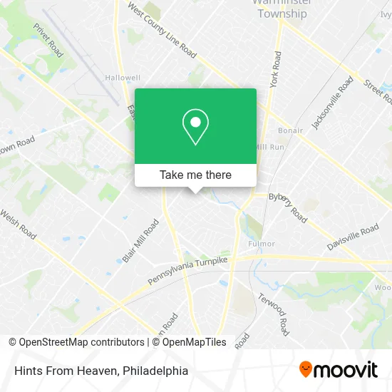 Hints From Heaven map