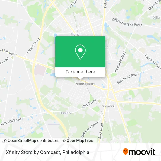 Xfinity Store by Comcast map