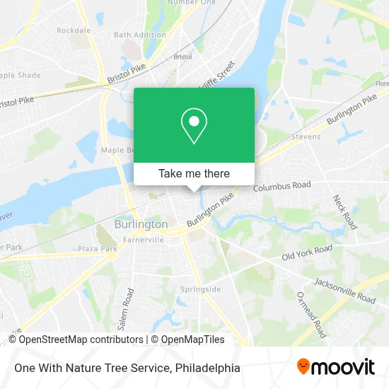 One With Nature Tree Service map