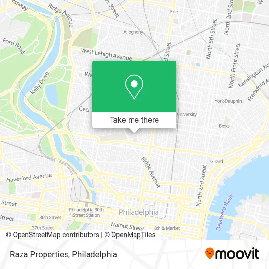 Raza Properties map