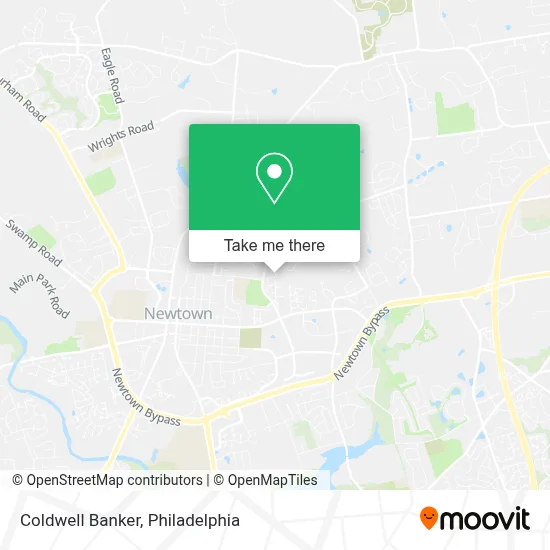 Coldwell Banker map