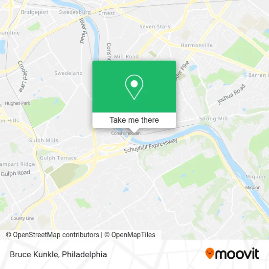 Bruce Kunkle map