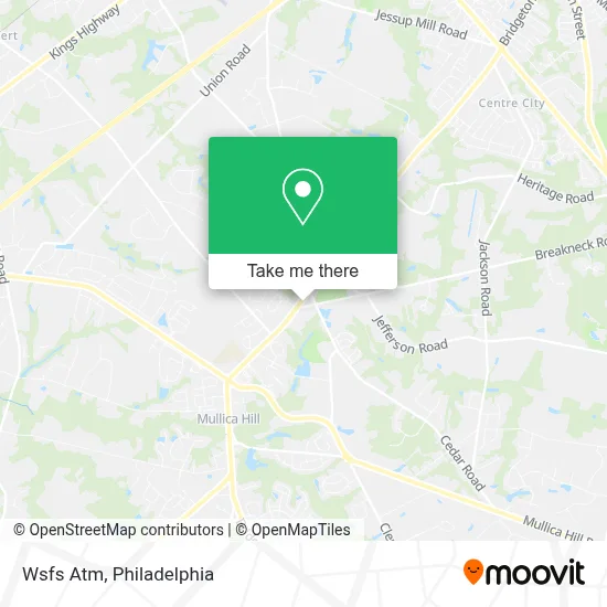 Wsfs Atm map
