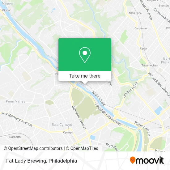 Fat Lady Brewing map
