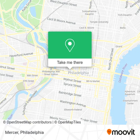 Mercer map
