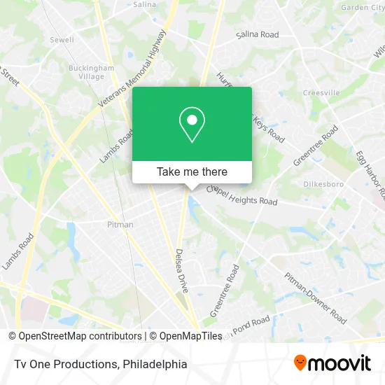 Tv One Productions map