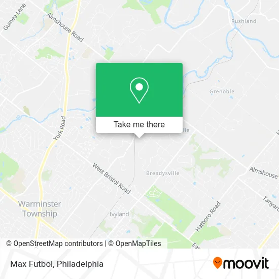 Max Futbol map