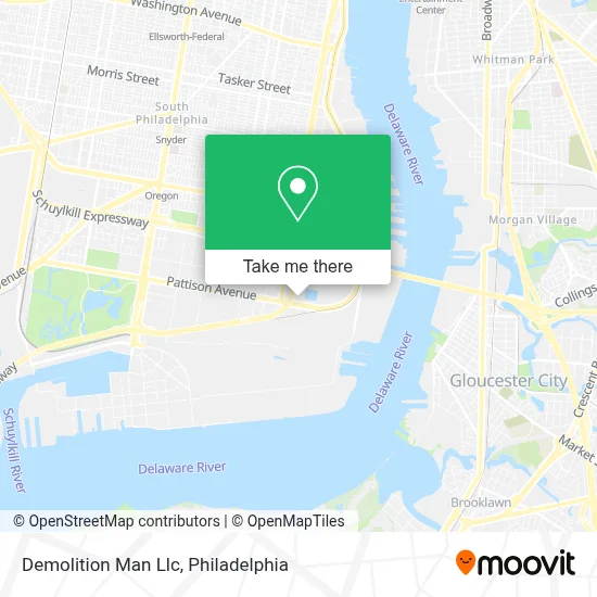 Demolition Man Llc map