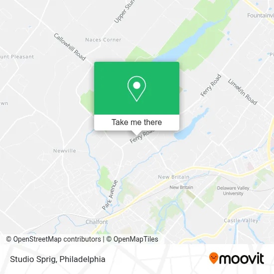 Studio Sprig map