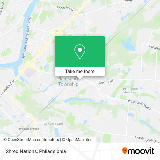 Shred Nations map