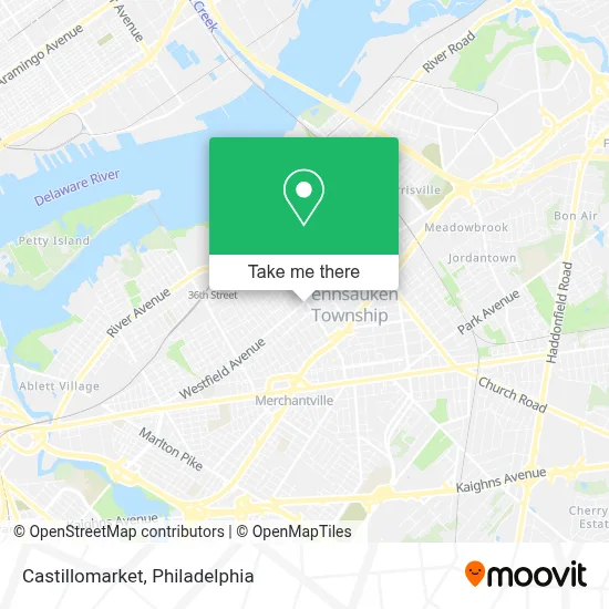 Castillomarket map
