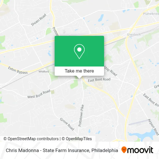 Chris Madonna - State Farm Insurance map