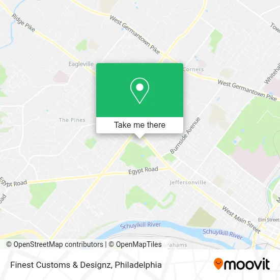 Finest Customs & Designz map
