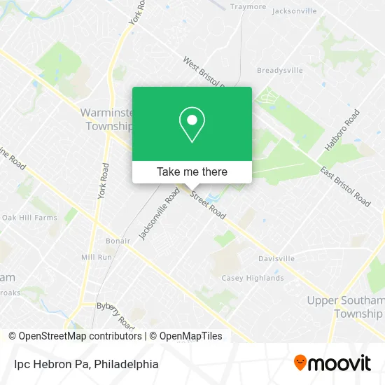 Ipc Hebron Pa map