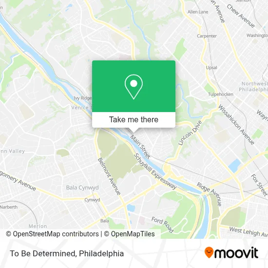 To Be Determined map