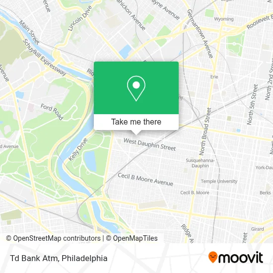 Td Bank Atm map