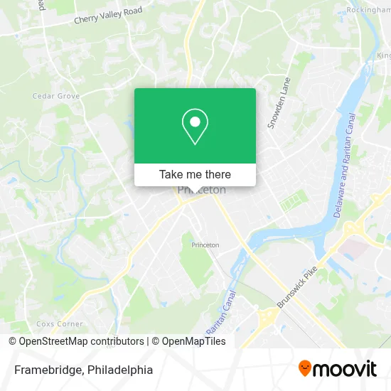 Framebridge map