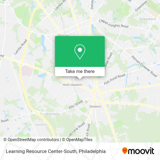 Learning Resource Center-South map