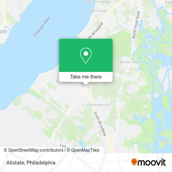 Allstate map