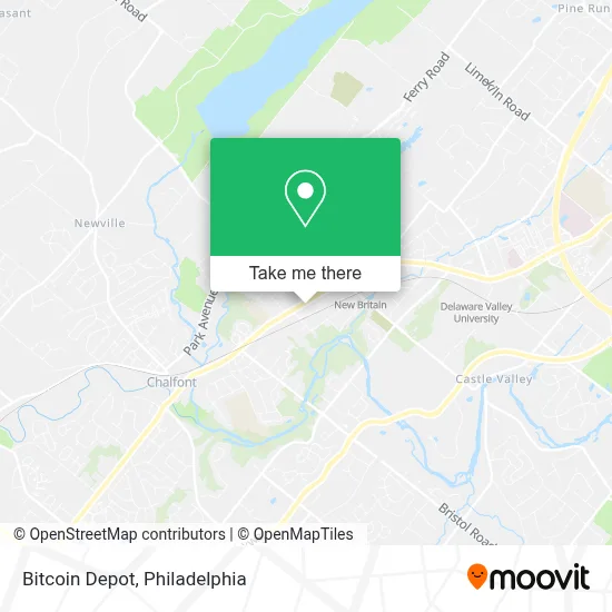 Bitcoin Depot map
