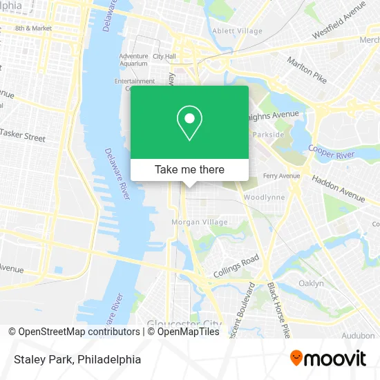 Staley Park map