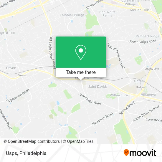 Usps map