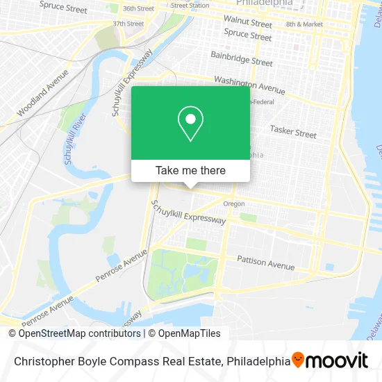 Christopher Boyle  Compass Real Estate map