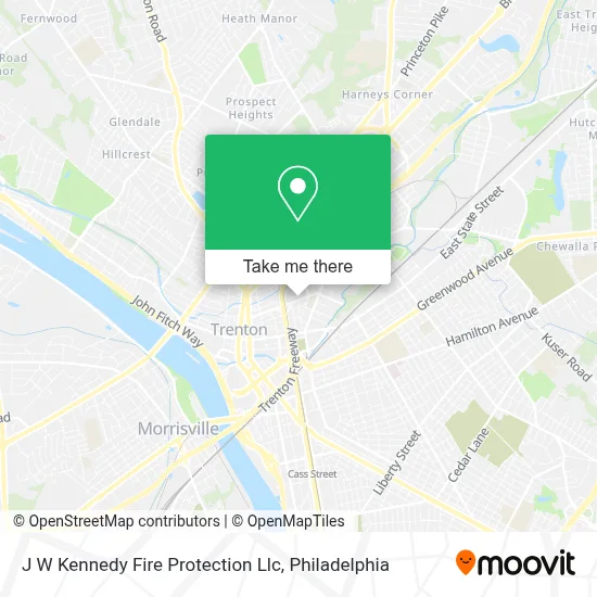 J W Kennedy Fire Protection Llc map